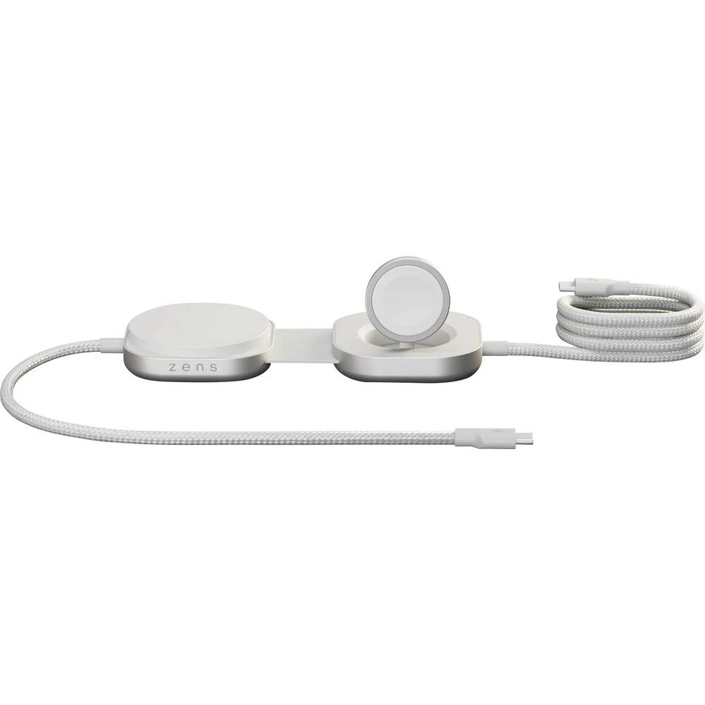 ZENS indukcijski punjač 20 W ZECC07W ZECC07W/00 Izlazi standard indukcijskog punjenja, Apple MagSafe, USB-C® bijela slika