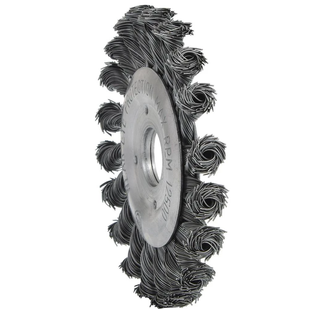 KS Tools 340.0042 Okrugla četka od čelične žice 0,5 mm, Ø 115 mm slika