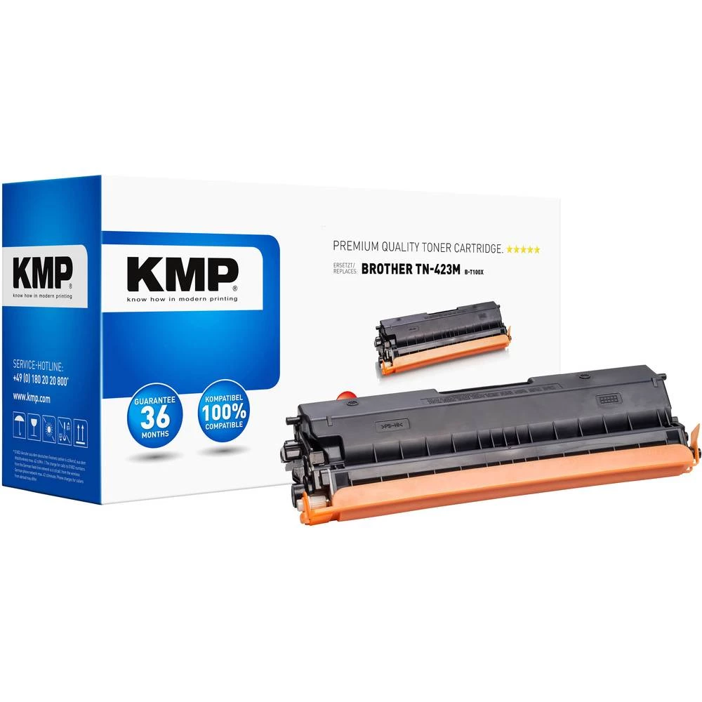 KMP Toner Zamijena Brother TN-423M, TN423M Kompatibilan Purpurno crven 4000 Stranica B-T100X slika