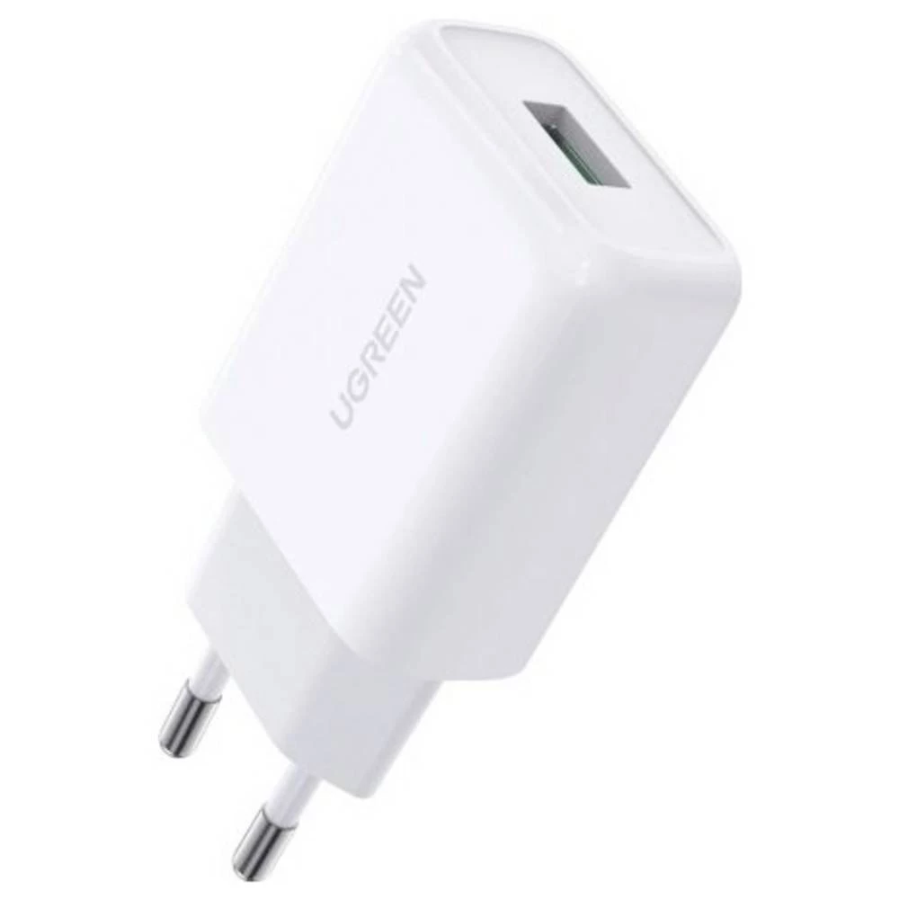 UGREEN 10133 adapter za punjenje 18 W USB-A utičnica bijela unutrašnje područje slika