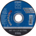 Rezna ploča ravna 115 mm 22.23 mm Pferd Sg Steel 61340222 25 ST