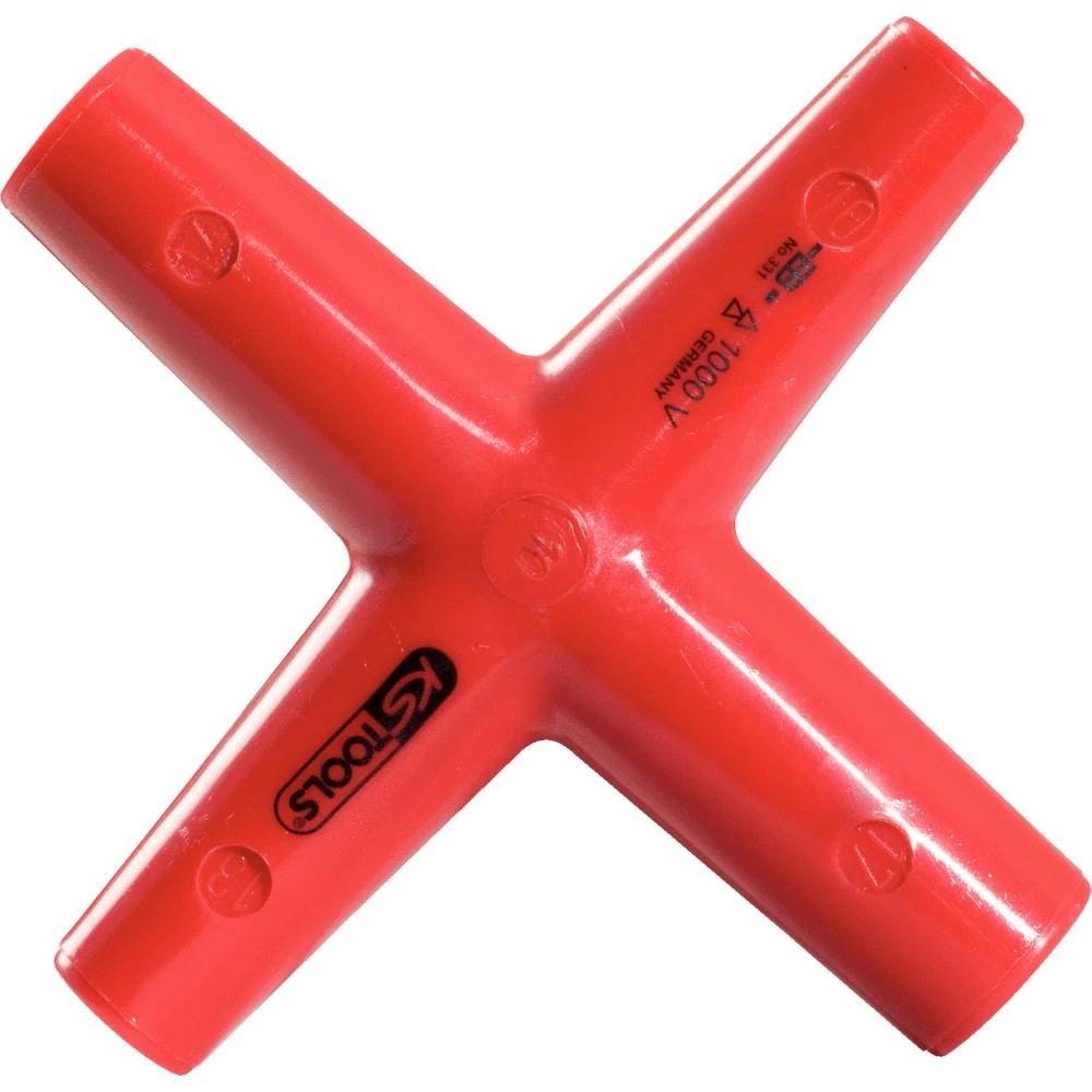 Križni ključ sa zaštitnom izolacijom 10x11x13x17mm KS Tools 117.1702 slika