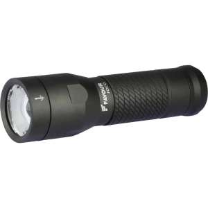 LED Džepna svjetiljka Favour Foco T2042 baterijski pogon 450 lm 180 g Crna slika