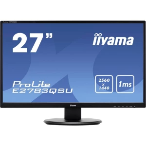 LED zaslon 68.6 cm (27 ") Iiyama ProLite E2783QSU ATT.CALC.EEK B (A+++ - D) 2560 x 1440 piksel WQHD 1 ms DVI, HDMI™, Displ slika