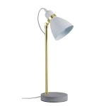 Stolna svjetiljka LED E27 20 W Paulmann Neordic Orm Betonsko-siva boja, Bijela, Zlatna