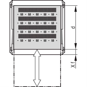 Schroff 22130353 polica za komponente (Š x D) 400 mm x 477 mm 1 St. slika