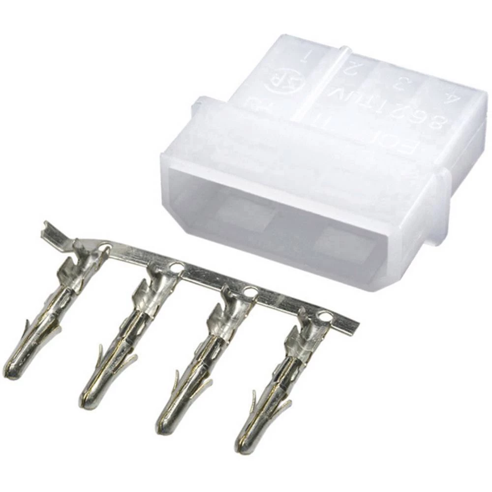 econ connect Kućište utiča za tiskanu pločicu Ukupan broj polova 4 Raster: 5.08 mm FK05 1 ST slika