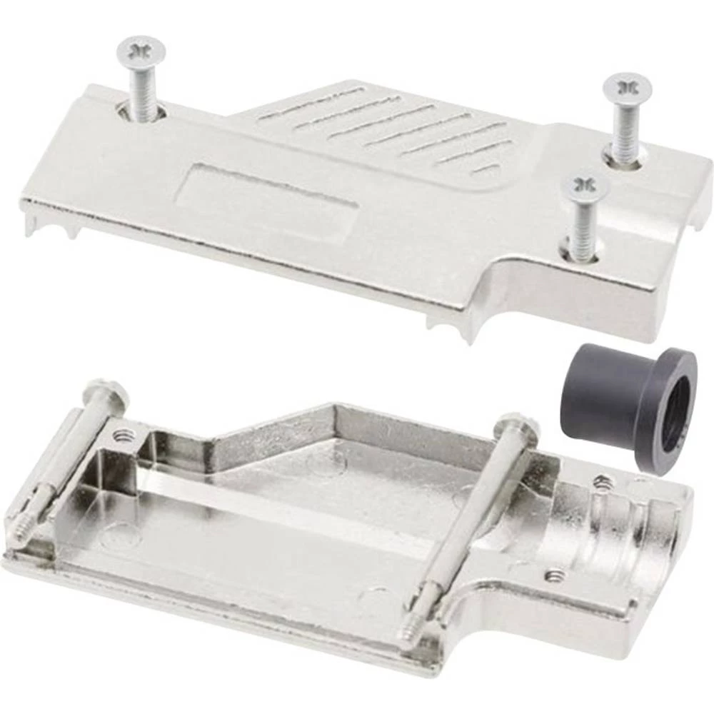 MH Connectors MHDCMR09-ULP 1060-0135-01 D-Sub kućište Broj polova (broj): 9 metal 90 ° srebrna 1 St. slika