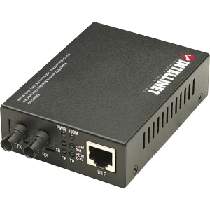 LAN, ST Duplex Mrežni medijski pretvarač 100 Mbit/s Intellinet 506519 slika