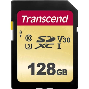 SDXC kartica 128 GB Transcend Premium 500S Class 10, UHS-I, UHS-Class 3, v30 Video Speed Class slika