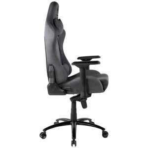 Stolica za igre izrađena od visokokvalitetne alkantare DELTACO GAMING DC440D igraća stolica tamnosiva slika