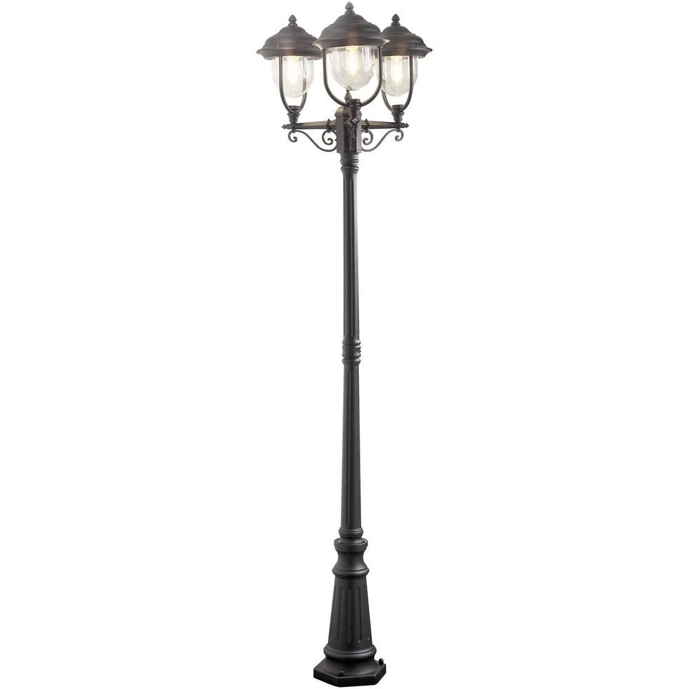 Konstsmide 7227-750 Parma vanjska podna lampa štedna žarulja E27 225 W crna slika