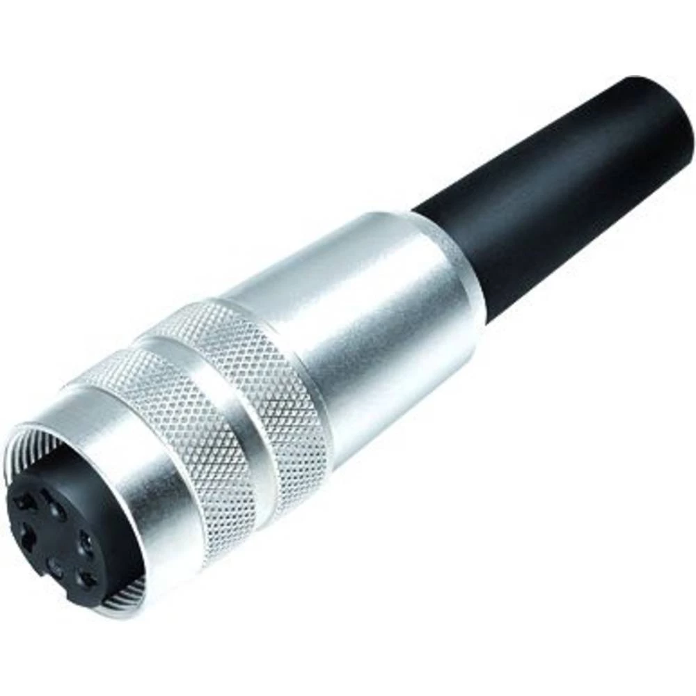 binder 09 1582 00 07-20 kabelska kutija žženski konektor, ravni Ukupan broj polova: 7 Serija (Okrugli utični konektori): slika