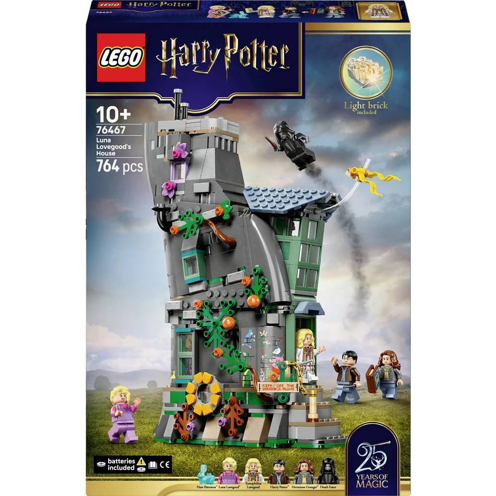 76467 LEGO® HARRY POTTER™ Kuća Lune Lovegood (76467); Igračka za slaganje slika