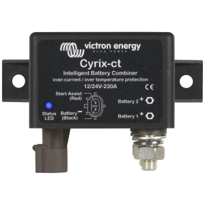 Victron Energy Cyrix-ct 12/24V 230A relejni modul Nazivni napon: 12 V, 24 V Prebacivanje struje (maks.): 500 A   1 St. slika