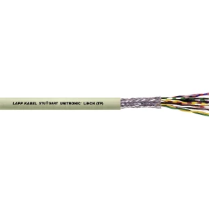 Podatkovni kabel UNITRONIC LIHCH (TP) 4 x 2 x 0.14 mm sive boje LappKabel 0038304 1000 m slika