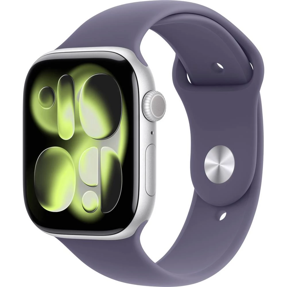 Apple Watch Series 11 GPS 46 mm kućište od aluminija sportska narukvica neonsko ljubičasta s/m slika