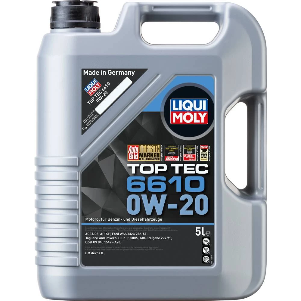 Liqui Moly Top Tec 6610 0W-20 21662 motorno ulje 5 l slika