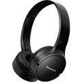 Panasonic RB-HF420BE-K Bluetooth® HiFi on ear slušalice na ušima crna slika
