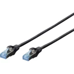 Digitus DK-1532-010/BL RJ45 mrežni kabel, Patch kabel cat 5e SF/UTP 1.00 m crna upleteni parovi 1 St.