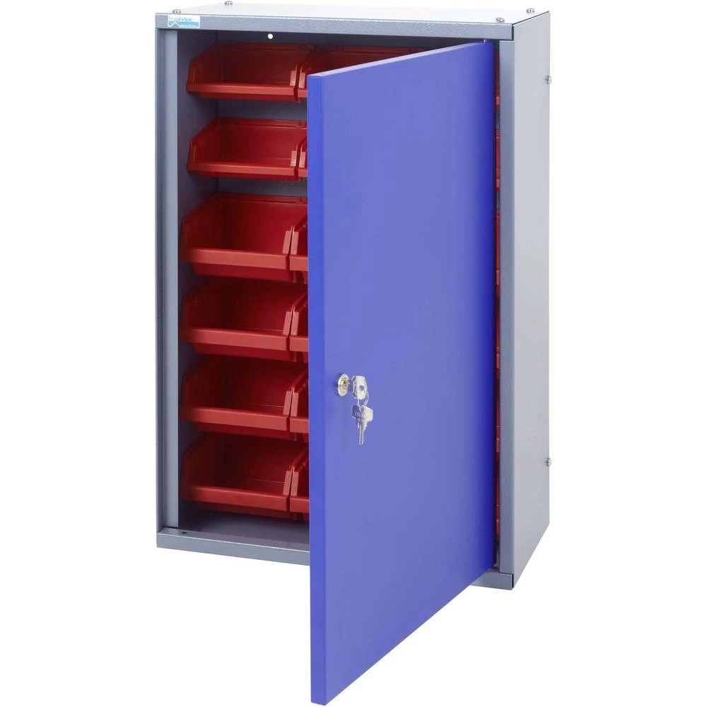 Küpper 70317 viseći ormar za alat (D x Š x V) 190 x 400 x 600 mm plava boja, srebrna slika