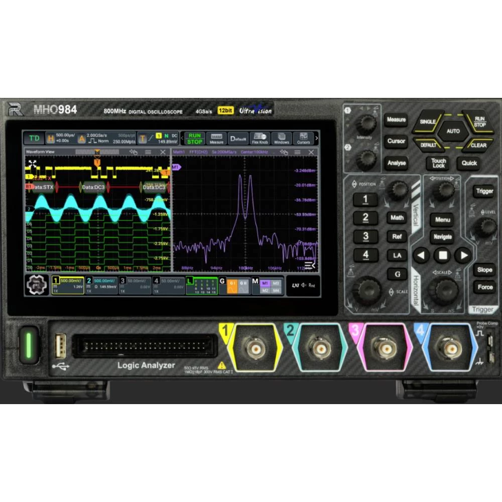 Rigol MHO954 digitalni osciloskop 500 MHz 4 GSa/s 100 Mpts 12 Bit 1 kom. slika