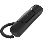 T06 telefon s kabelom, voip ultra-tanki crna