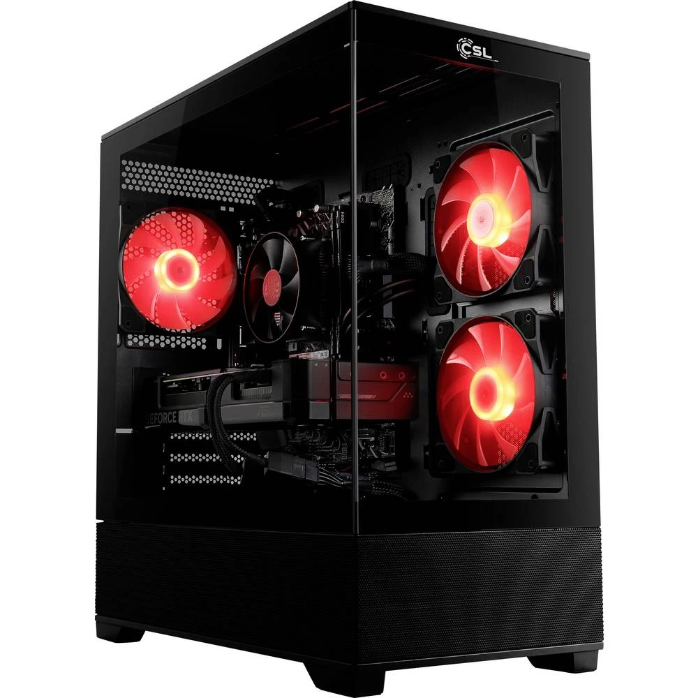 CSL Computer Gaming pc M13010H AMD Ryzen 5 5500 4.2 GHz 32 GB RAM 1000 GB SSD Nvidia GeForce RTX™ 3050 6 GB GDDR6 97544 slika