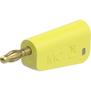 Stäubli LM-4A-39 lamelni utikač utikač Zatik-Ø: 4 mm žuta 1 St. slika