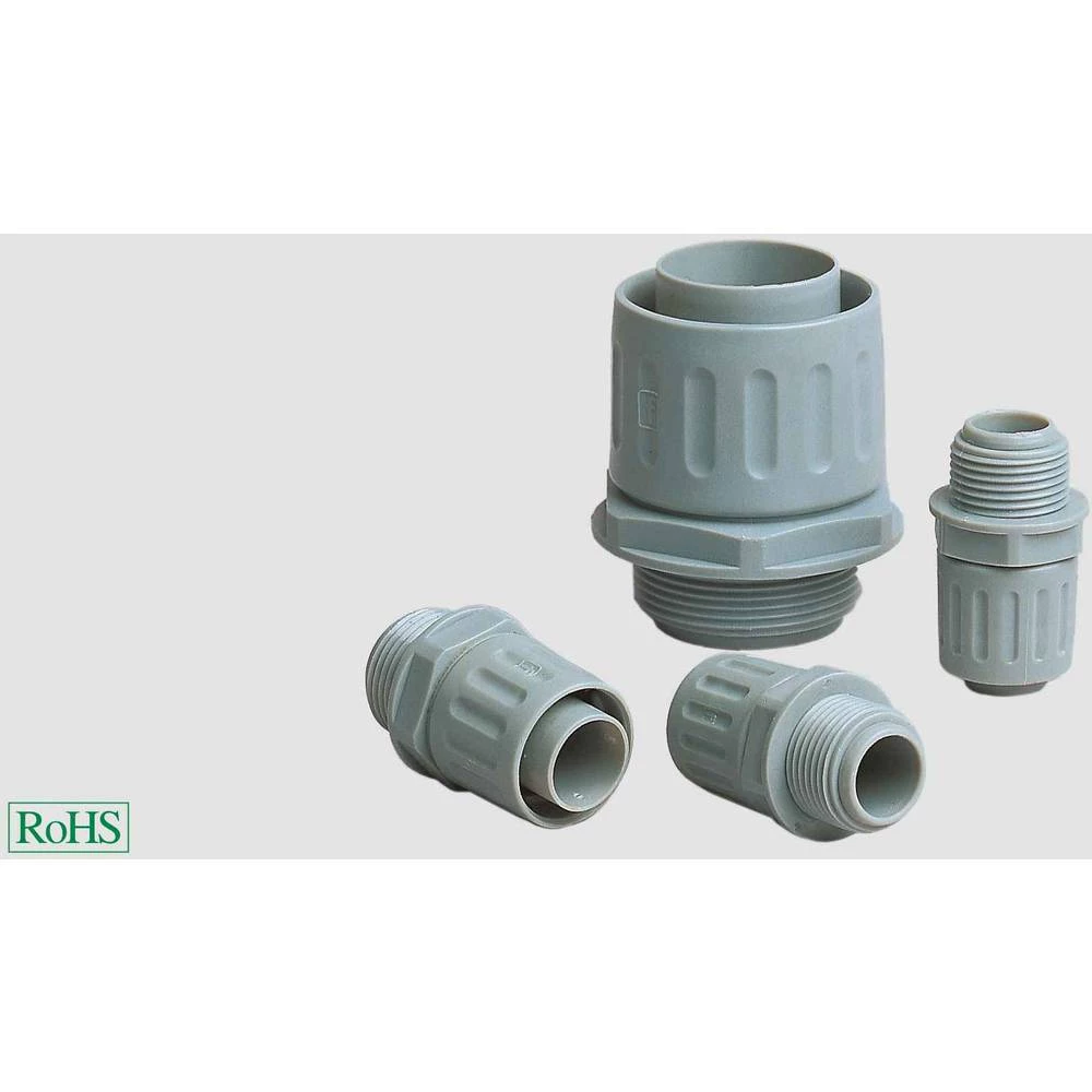 Helukabel 90727-25  cijevna uvodnica siva PG36  ravan 25 St. slika