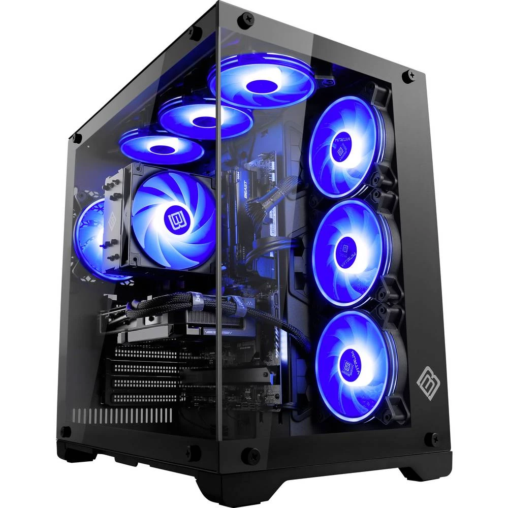 CSL Computer Gaming pc M12200H AMD Ryzen 5 8400F 4.7 GHz 16 GB RAM 1 TB SSD AMD Radeon™ RX 9070 16 GB GDDR6 94877 slika