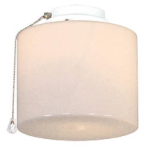 Svjetiljka za stropni ventilator CasaFan 1B WE ZYLINDER GESCHL. Opalno staklo (sjajno) slika