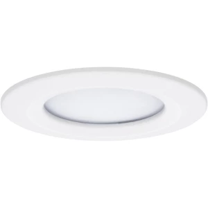 LED ugradbena svjetiljka za kupaonicu 6.8 W topla bijela Paulmann 93869 Coin bijele boje (mat) slika