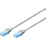 Digitus DK-1512-005 RJ45 mrežni kabel, Patch kabel cat 5e U/UTP 0.50 m siva upleteni parovi 1 St.
