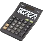 Stolni kalkulator Casio MS-10B Crna Zaslon (broj mjesta): 10 solarno napajanje, baterijski pogon (Š x V x d) 103 x 29 x 147 mm