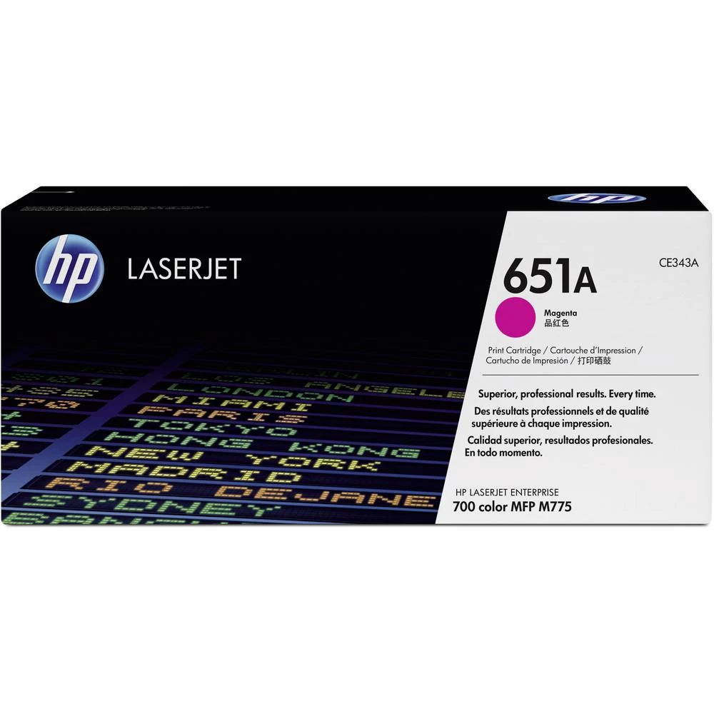 HP 651A CE343A toner purpurno crven 16000 Stranica original toner uložak slika