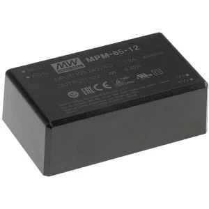 Mean Well MPM-65-5 AC/DC napajač za tiskano vezje 5 V/DC 50 W slika