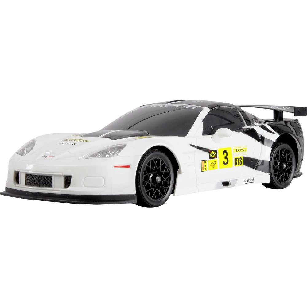 Amewi Corvette C6.R Drift Car bijela s četkama 1:18 RC model automobila električni Drift pogon na sva četiri kotača (4wd slika