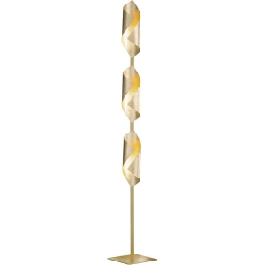 LED podna svjetiljka 9 W Toplo-bijela WOFI Safira 3325.03.15.8000 Zlatna folija boja slika