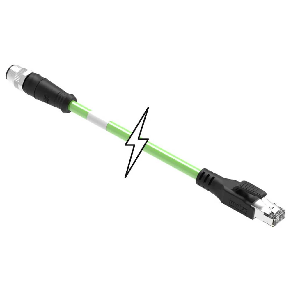 Molex 1201088333 utični konektor za senzor/aktivator, konfekcionirani 1 St. Bag slika