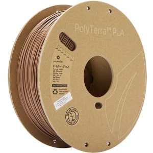 Polymaker 70907 PolyTerra 3D pisač filament PLA manji sadržaj plastike, topljiv u vodi 1.75 mm 1000 g zemljana (mat)  1 St. slika
