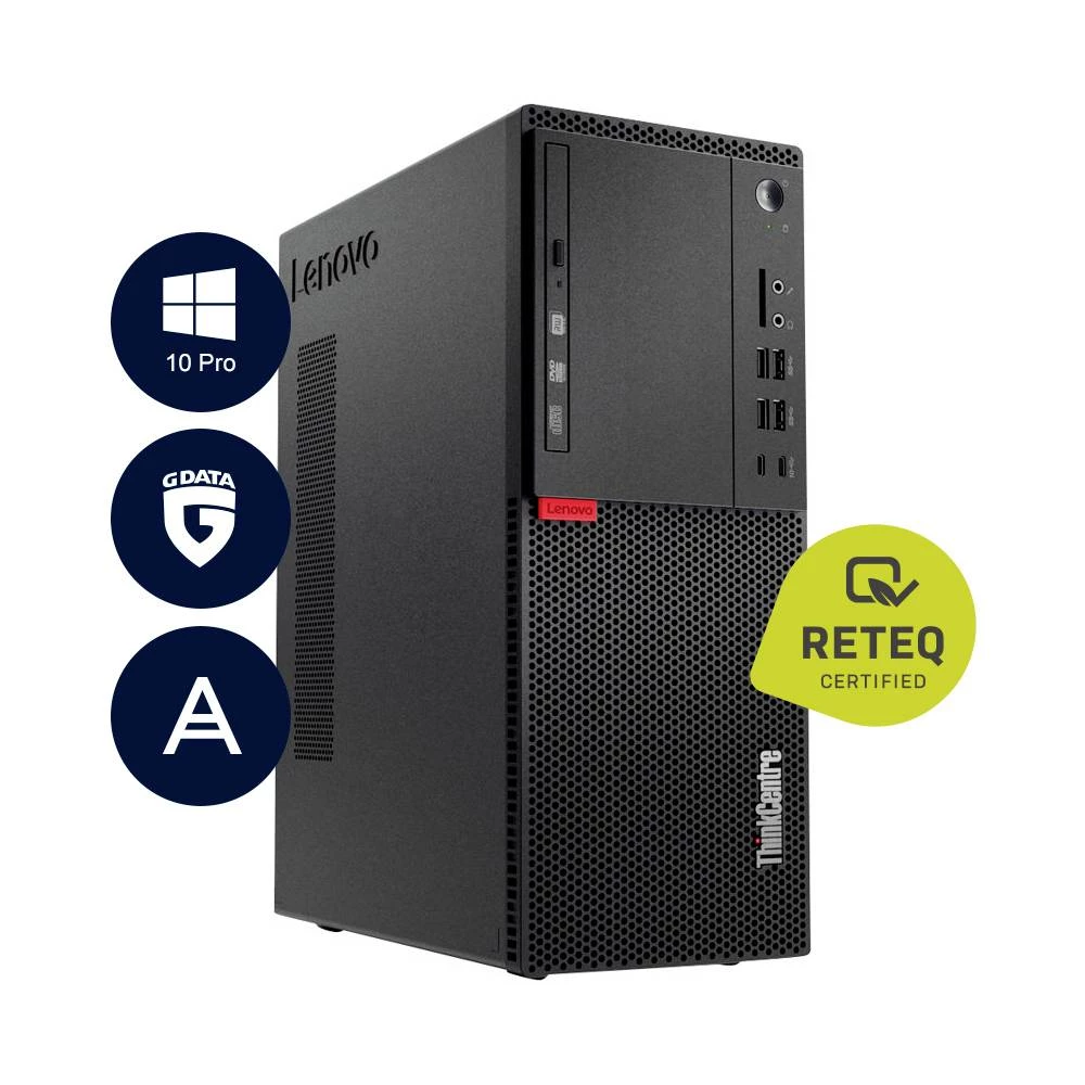 Lenovo Thinkcentre M710T Desktop pc obnovljeno (vrlo dobro) (ShopObj.2888769) Intel® Core™ i3 i3-7300 8 GB   256 GB SSD Intel HD Graphics 630 Windows® 11 Pro slika