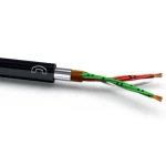 VOKA Kabelwerk 10972800 kabel za detektor požara A-2YF(L)2Y 10 x 2 x 0.60 mm² crna (RAL 9005) 100 m