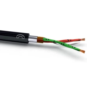 VOKA Kabelwerk 10972800 kabel za detektor požara A-2YF(L)2Y 10 x 2 x 0.60 mm² crna (RAL 9005) 100 m slika
