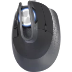 Renkforce M618X Bluetooth miš, Bežični miš Laser Tipke miša, USB priključak, Osvjetljen Crna
