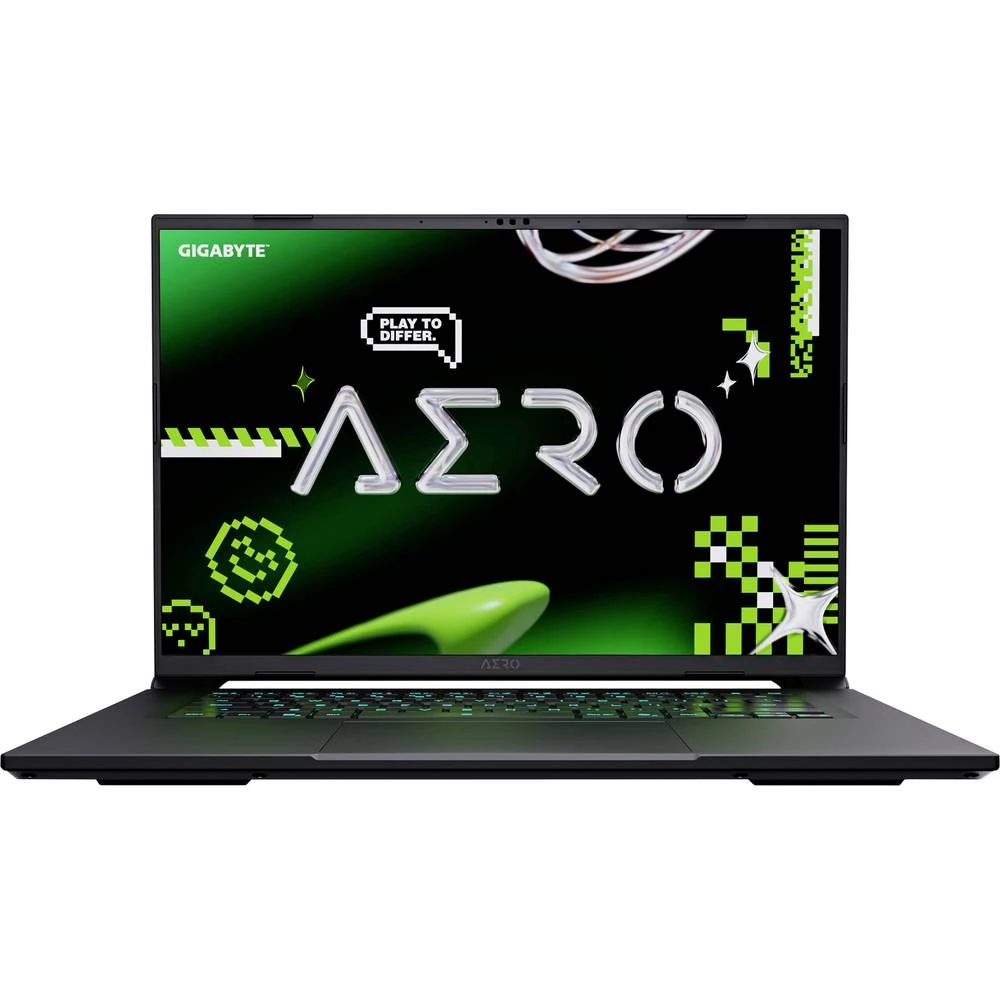 Gigabyte Notebook AERO X16 40.6 cm (16 palac) WQXGA AMD Ryzen AI 7 350 32 GB RAM 1 TB SSD njemačka, qwertz AMD AMD Radeo slika