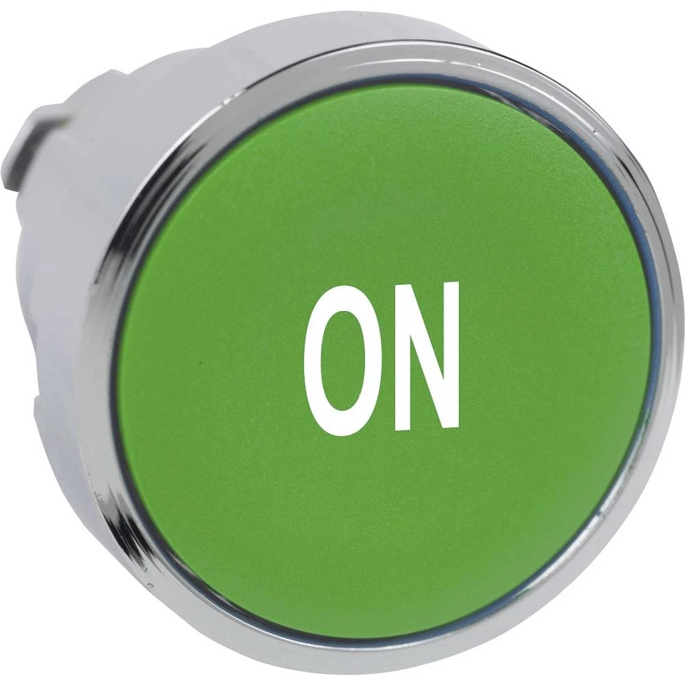 Schneider Electric ZB4BP383 prednji element za tipku s membranom, ponovno postavljiv (Ø) 22 mm neobilježeno krom boja, zelena 1 St. slika