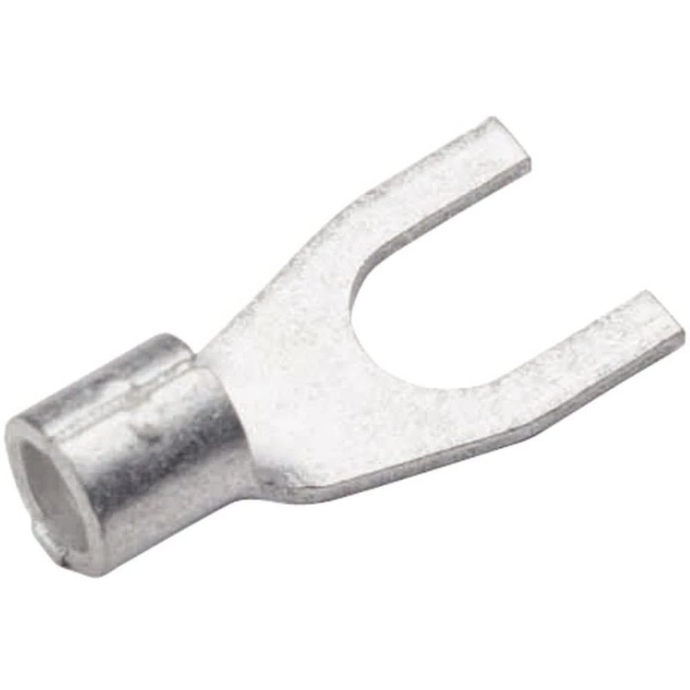 Cimco 180550 viljuškasta kabelska stopica 10 mm² Otvor Ø=5.3 mm neizolirani metalna 1 kom. slika