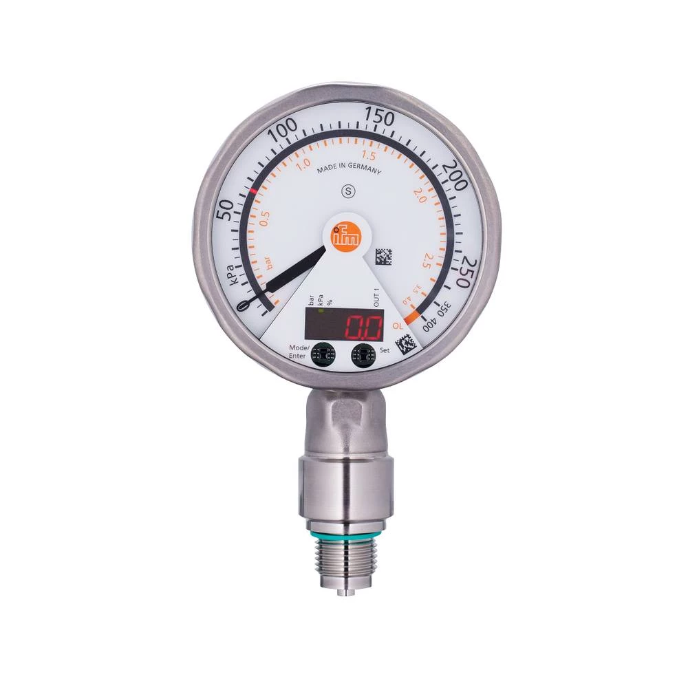 ifm Electronic tlačni senzor 1 St. PG2436 -12 kPa do 250 kPa M12 1 otvarač, 1 zatvarač, analogni slika