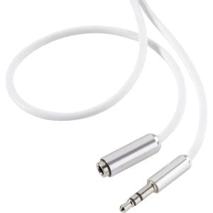 SpeaKa Professional 3,5 mm produžni kabel s jackom SuperSoft bijeli m1 slika